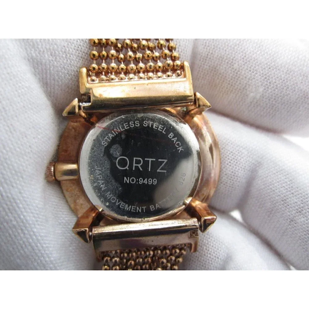 Women Ortz Quartz WR Analog 31mm Dial Causal Round Watch (G419)